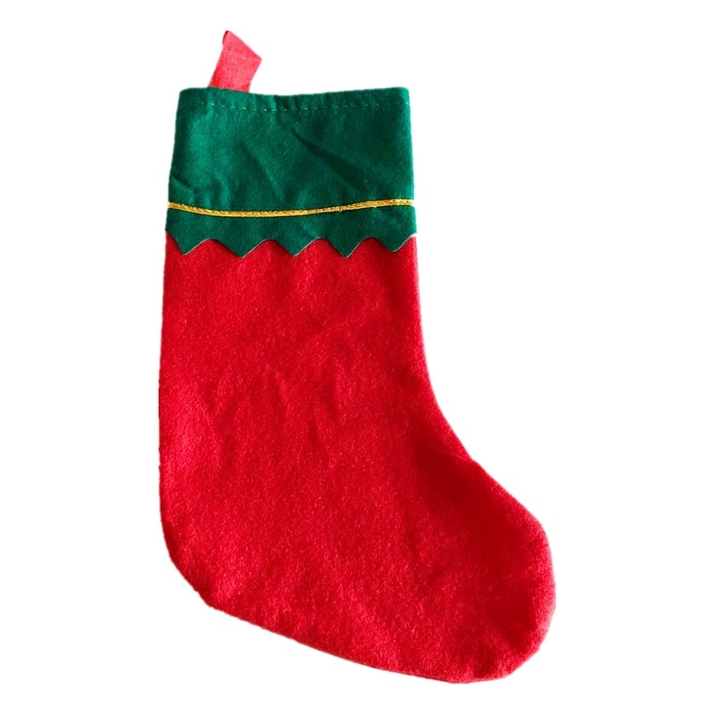 Minimalist Christmas Sock Nonwoven Decorative Prop for Daily Use|Home Decor & Seasonal Decorations