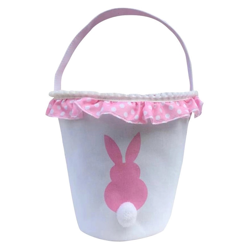 Minimalist Easter Rabbit Cloth Basket for Daily Use | Home Decor & Seasonal Accessories