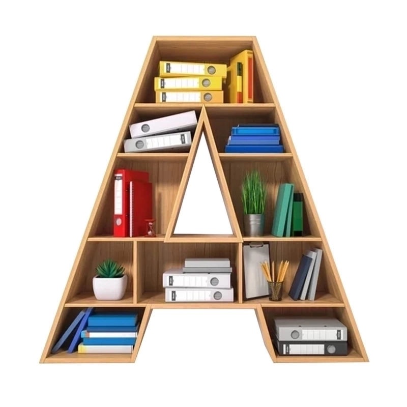 Minimalist Acrylic Letter Ornaments Decorative Artificial Letters|Home Decor Ornaments