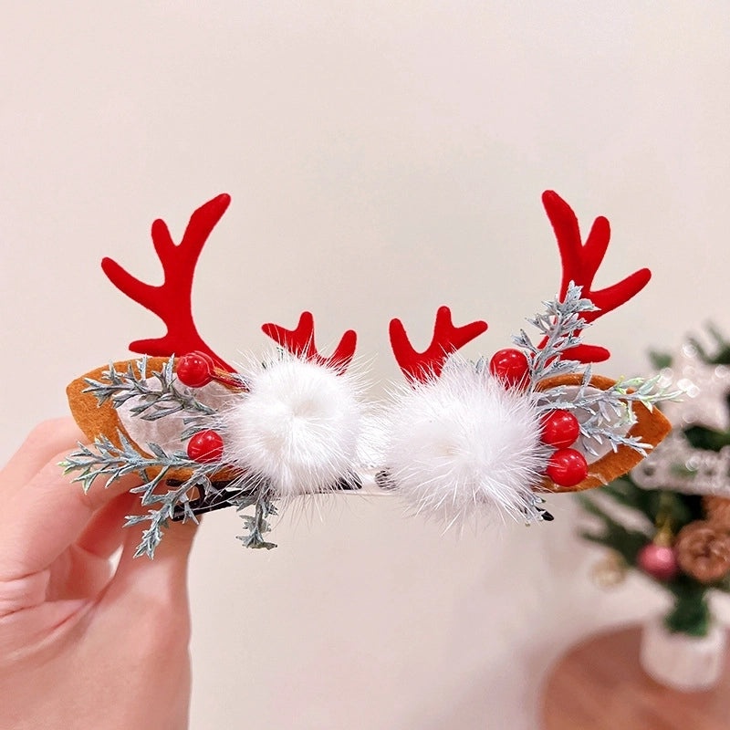Festive Resin Antler Hairpin for Daily Wear|Hair Accessories
