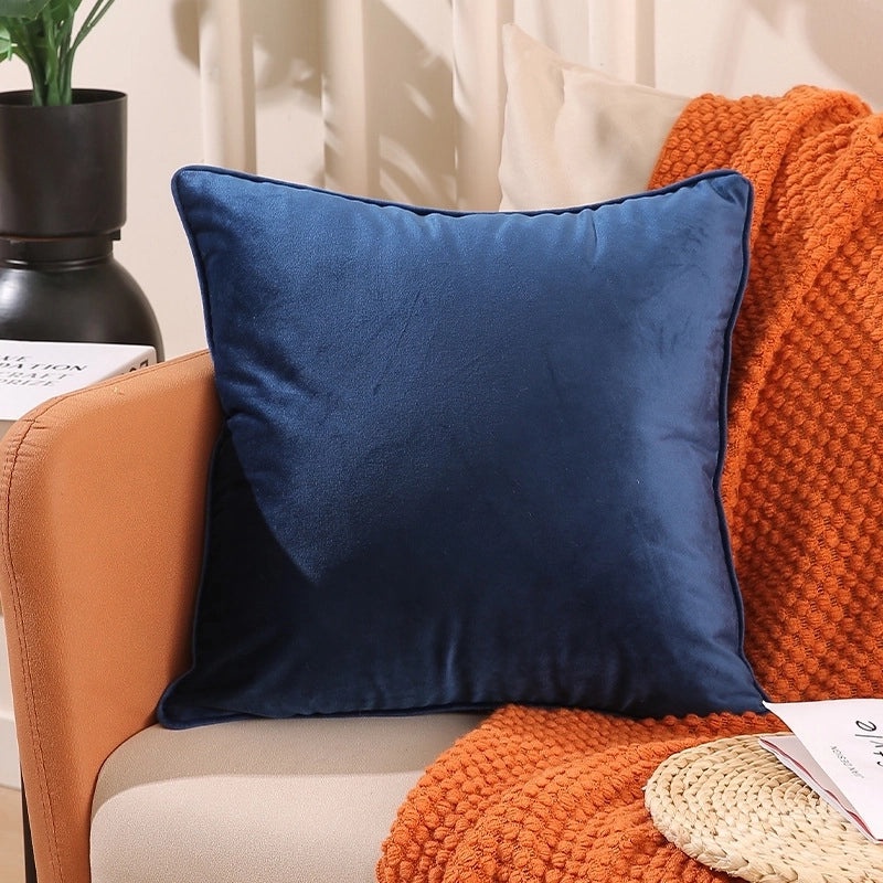 Chinoiserie Style Soft Velvet Pillow Covers|Home Decor Cushions