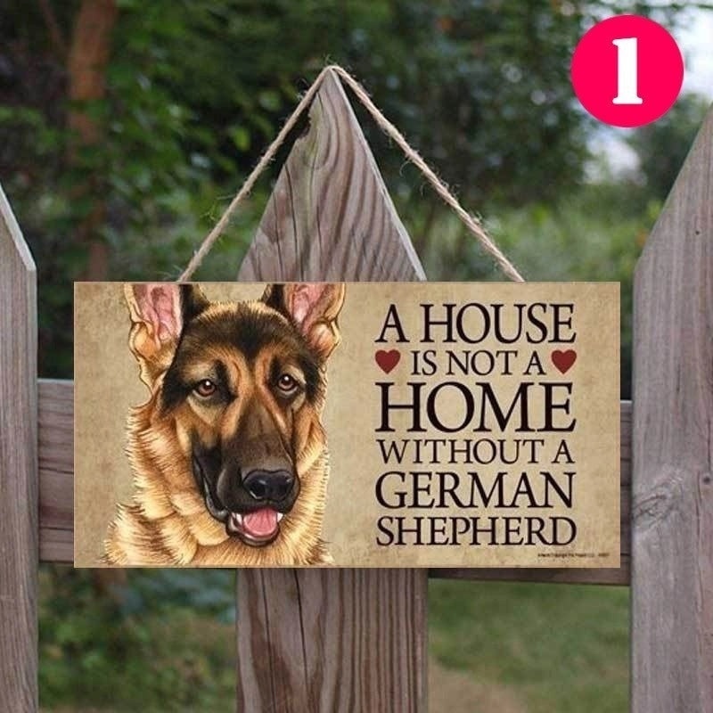 Wooden Dog Letter Plate Daily Use | Home Decor