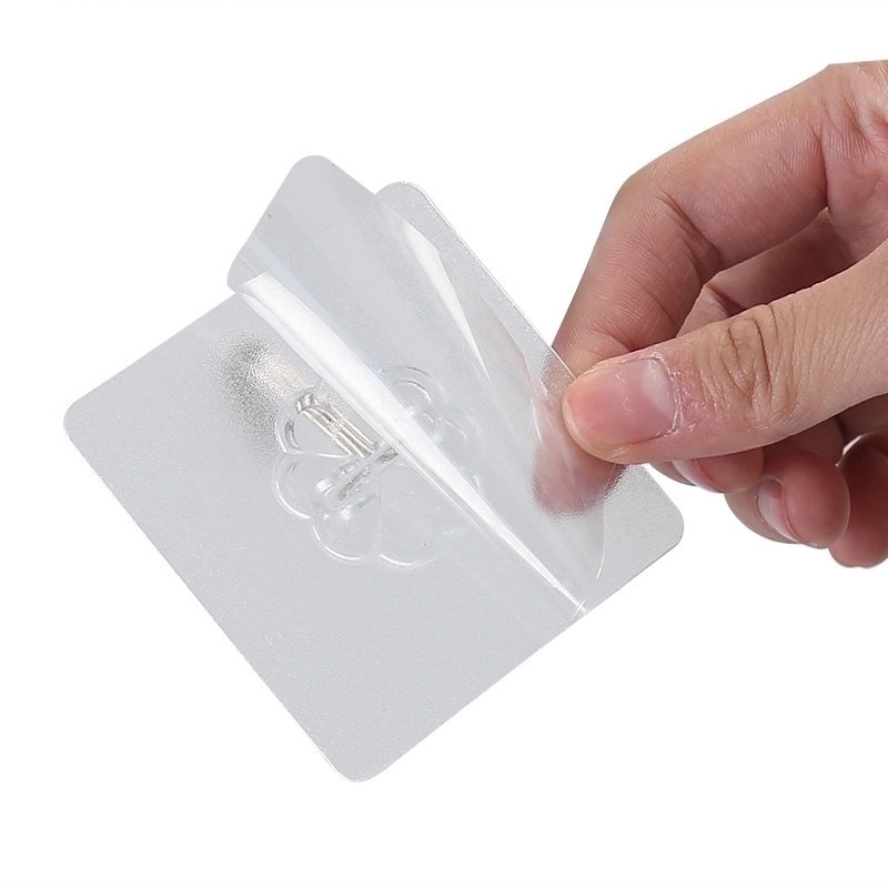 Modern Solid Color PVC Stainless Steel Kitchen Hooks 1 Set|Home & Kitchen Accessories