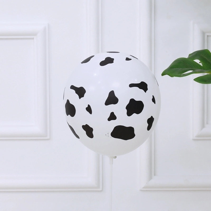 Cow Print and Cheetah Pattern Birthday Balloons | Party Decorations