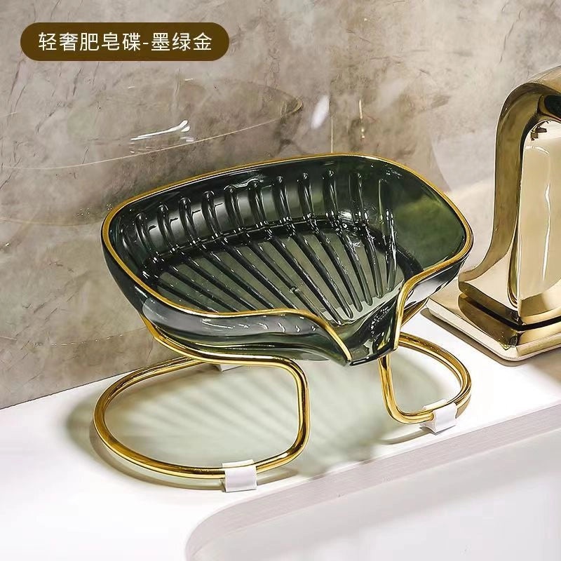 Light Luxury Nordic Soap Dish Tray for Bathroom and Household Storage | Home & Kitchen Storage