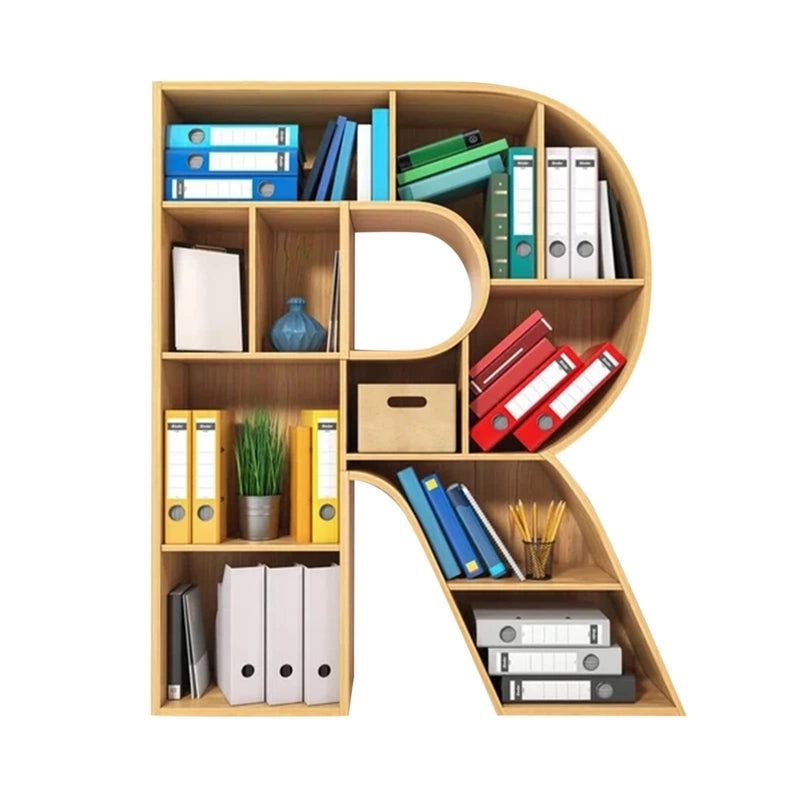 Minimalist Acrylic Letter Ornaments Decorative Artificial Letters|Home Decor Ornaments