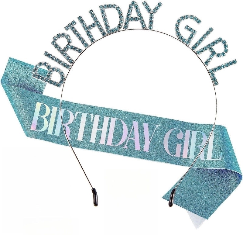 Princess Cute Letter Alloy Hair Band with Cloth and Rhinestones Inlay | Hair Accessories