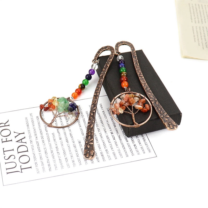 Vintage Natural Gravel Crystal Handmade Bookmark | Jewelry & Accessories