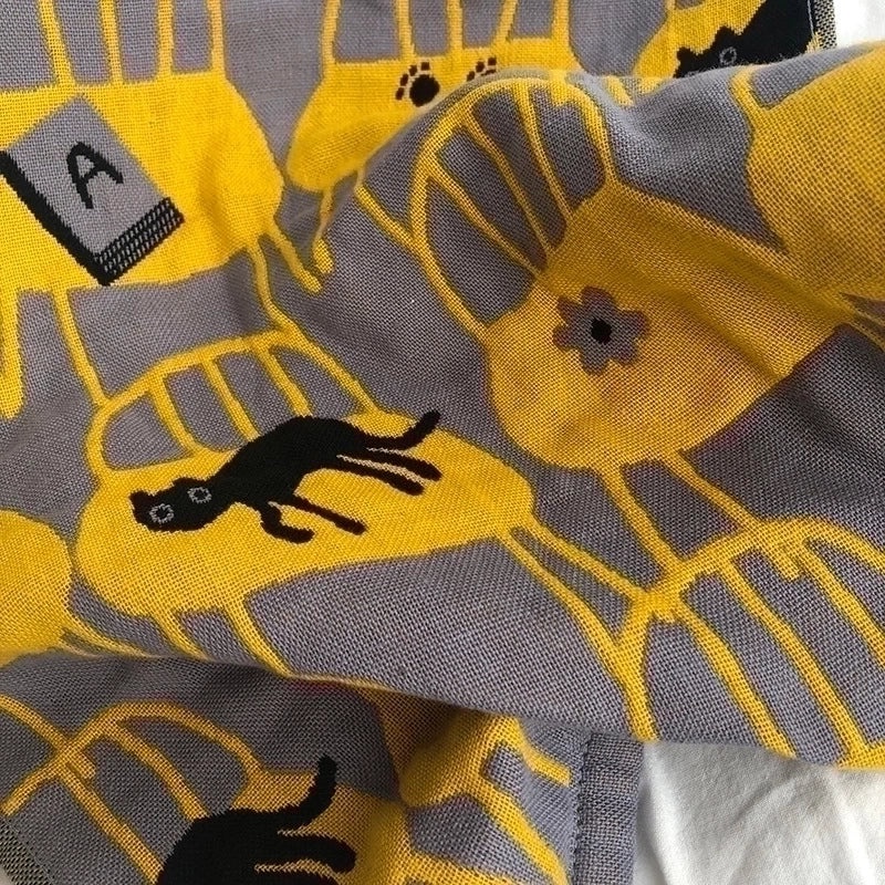 Adorable Animal Print Cotton Towels for Kids|Home & Kitchen Bath Towels