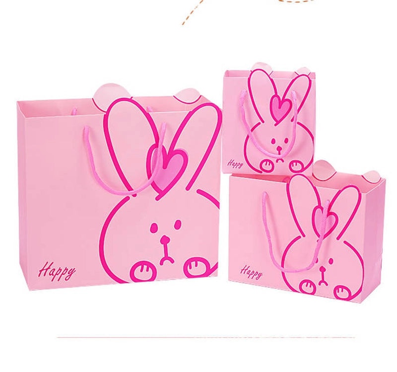 Cute Animal Cartoon Paper Gift Bags with Handles|Gift Bags & Wrapping Supplies