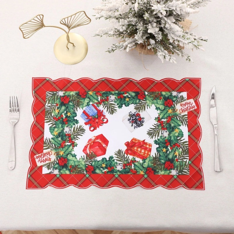 Nordic Christmas Letter Polyester Table Decoration | Home Décor & Seasonal Decorations