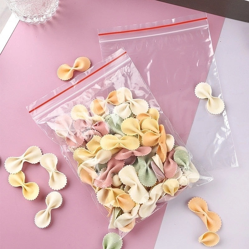 Minimalist Solid Color Plastic Accessories Set 100 Pieces for Daily Use|Jewelry & Accessories