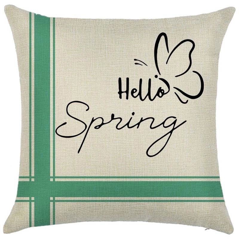 Rustic Floral Linen Pillow Covers | Home Decor & Bedding