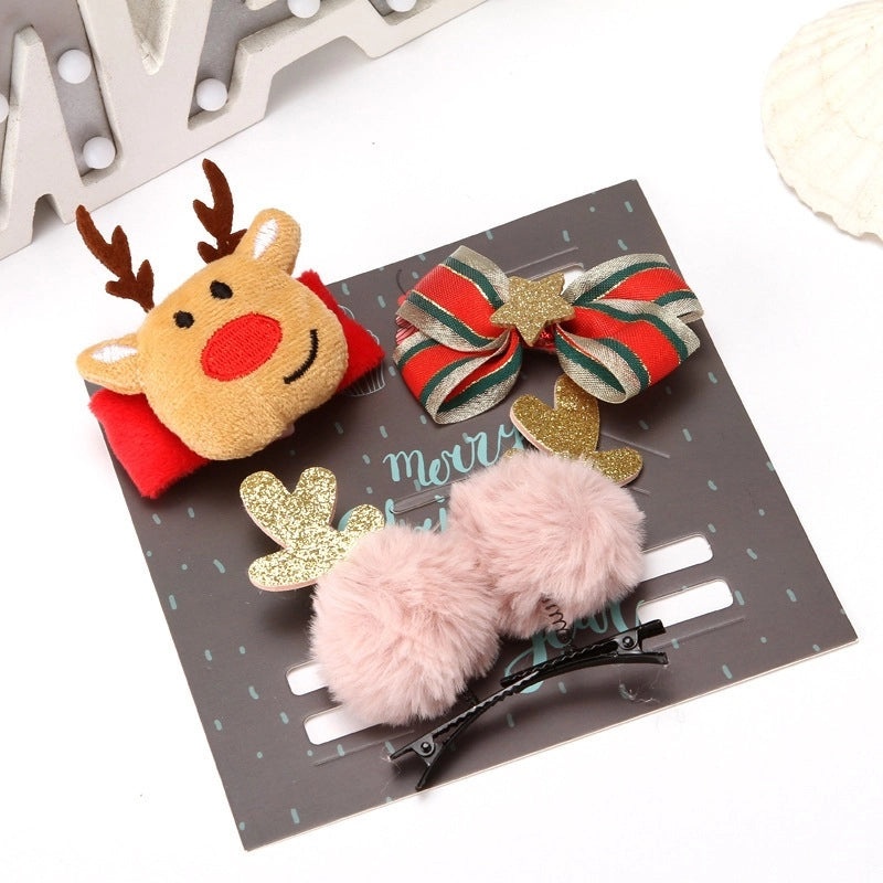 Festive Christmas Glasses Hairpin Accessories | Holiday Hair Accessories
