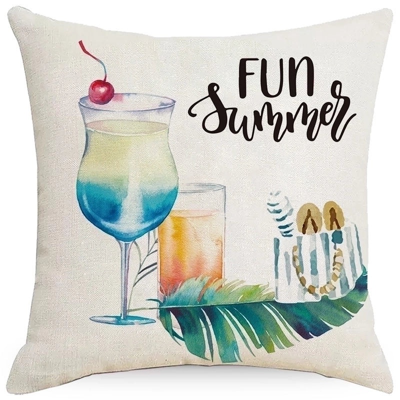 Rustic Floral Linen Pillow Covers | Home Decor & Bedding