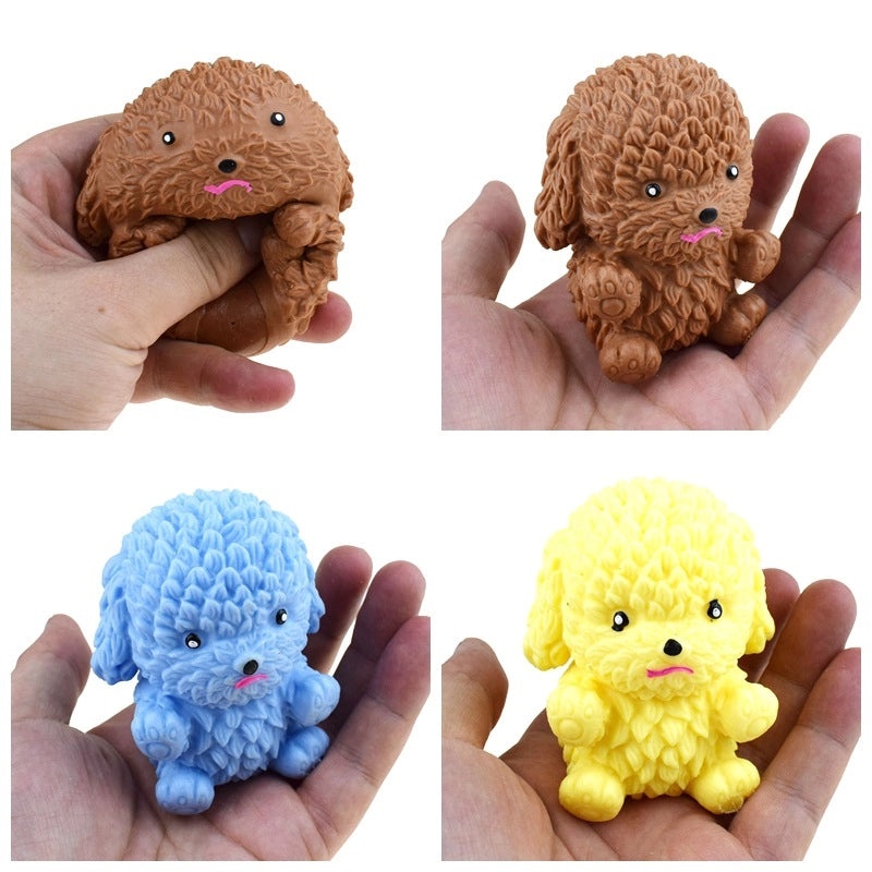 Halloween Pumpkin Squeeze Toy with Hairy TPR Plastic Ball | Toys & Novelties