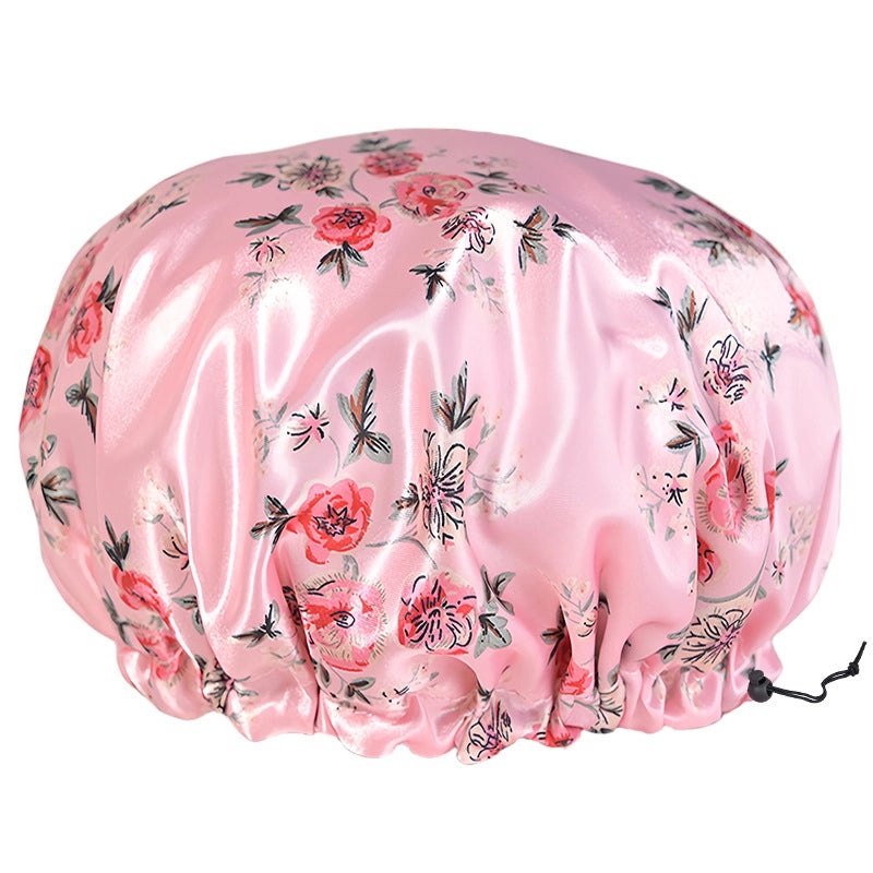 Adorable Fruit Patterned PE Shower Cap for Women|Shower Caps & Hair Care Accessories