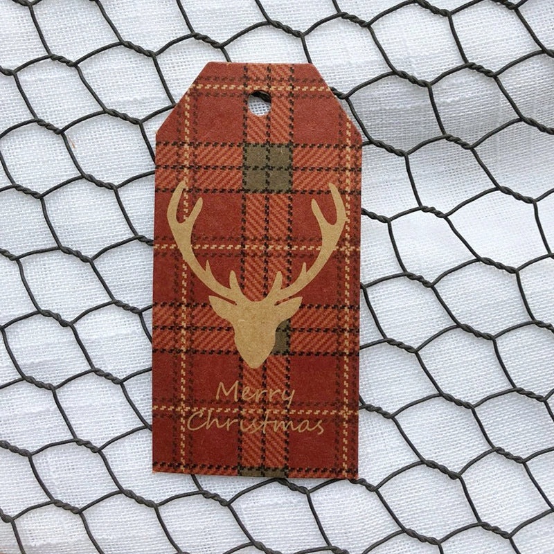 200 Vintage Style Christmas Tree and Elk Holiday Cards | Holiday Cards & Invitations