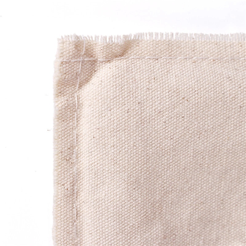 50 Pieces Minimalist Solid Color Canvas Tote Bags for Daily Use|Bags & Accessories