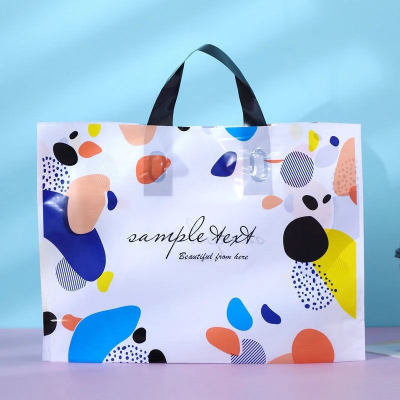 Printed PE Tote Bag for Children's Clothing|Kids Apparel Accessories