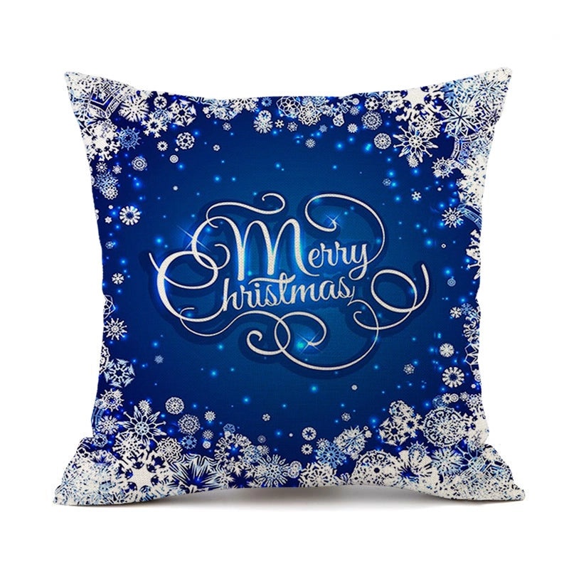 Christmas Snowflake Linen Pillow Covers for Couch Sofa Decor | Home & Living Pillows
