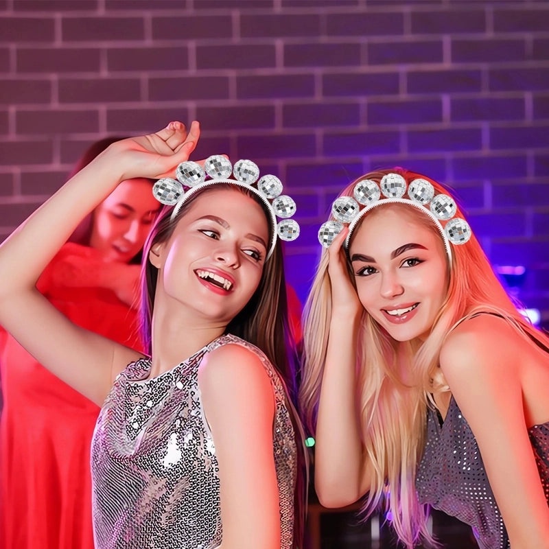 Vintage Oversized Ball Plastic Party Hairband|Party Accessories