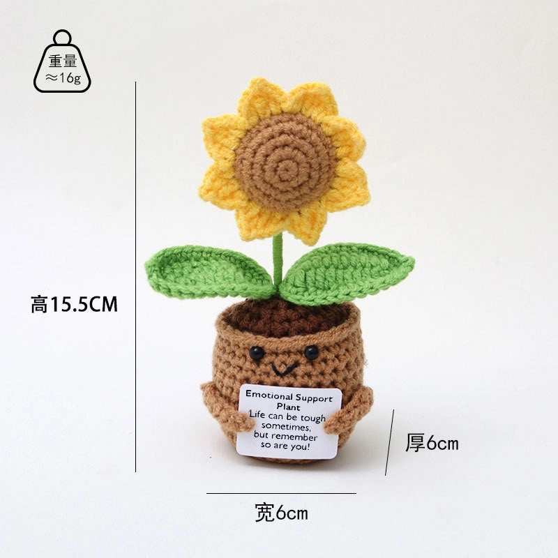 Adorable Fruit and Heart Shaped Floral Yarn Decor for Everyday Table Accents|Home Decor & Table Accessories