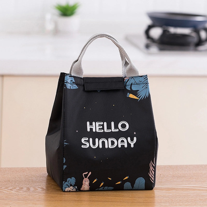 Adorable Cartoon Oxford Lunch Tote Bag|Lunch Bags & Coolers