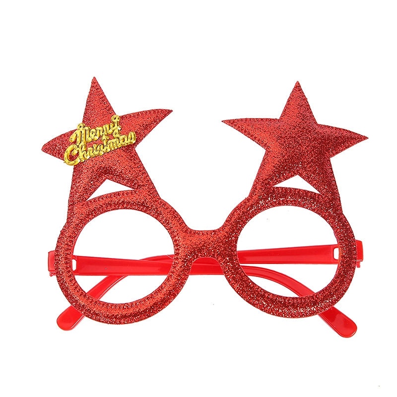 Festive Santa Claus Glasses Hairband for Christmas Halloween Valentine's Day Party|Accessories & Party Supplies