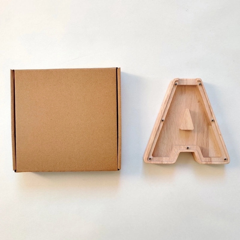 Oak Letter Glass Pendant for Halloween Christmas Easter Casual Wear|Jewelry & Accessories