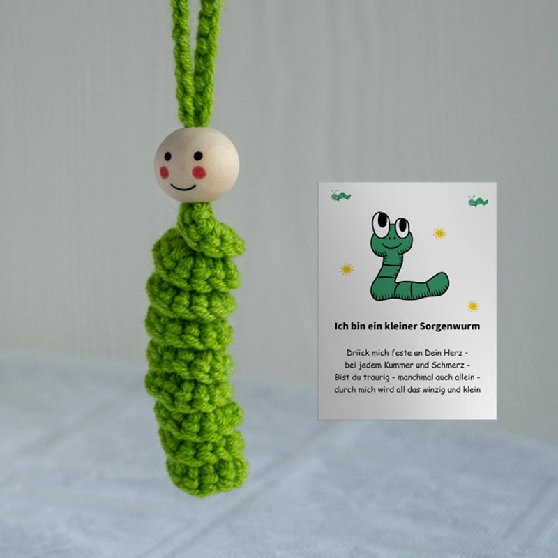 Cute Cartoon Caterpillar Plush Toy Holiday Gift Creative Table Decoration|Home Decor & Gifts