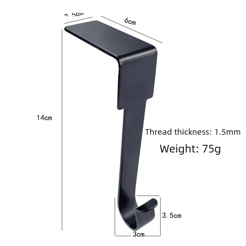 Christmas Stocking Hook | Holiday Fireplace Decor | Festive Outer Hook for Stockings | Seasonal Decorative Element | Home Holiday Accessories | F