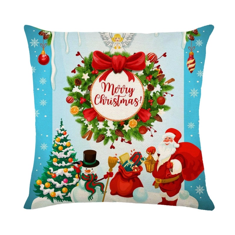 Festive Snowflake Cushion Cover for Couch & Sofa|Home Decor