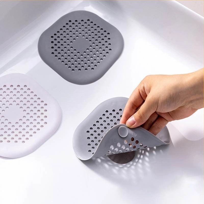 Minimalist Solid Color TPR Kitchen Strainer for Household Cleaning|Home & Kitchen Accessories