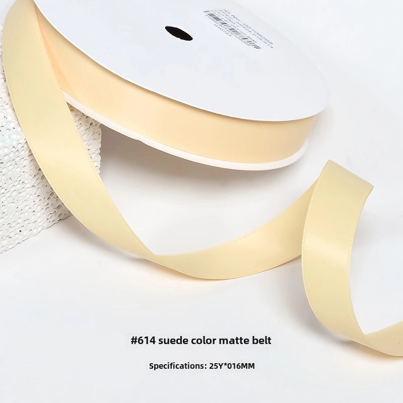 Yao Ming Han Style Milk Silk Ribbon Bow Hair Accessory Korean Full-matte Floral Packaging Belt|Hair Accessories