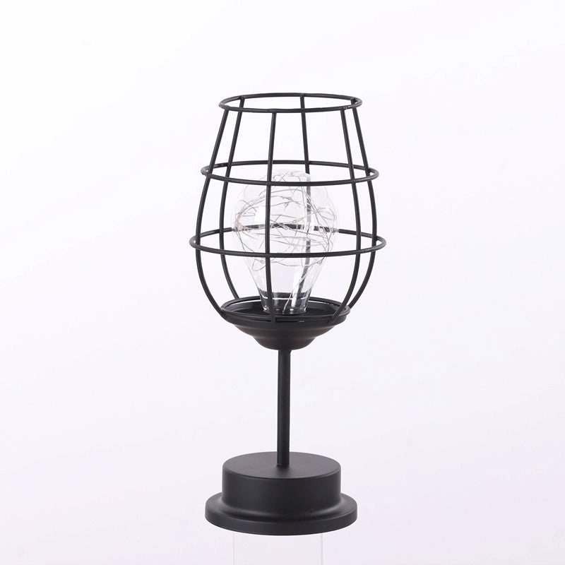 Minimalist Geometric Iron Night Lights for Indoor Parties | Home Decor Lighting