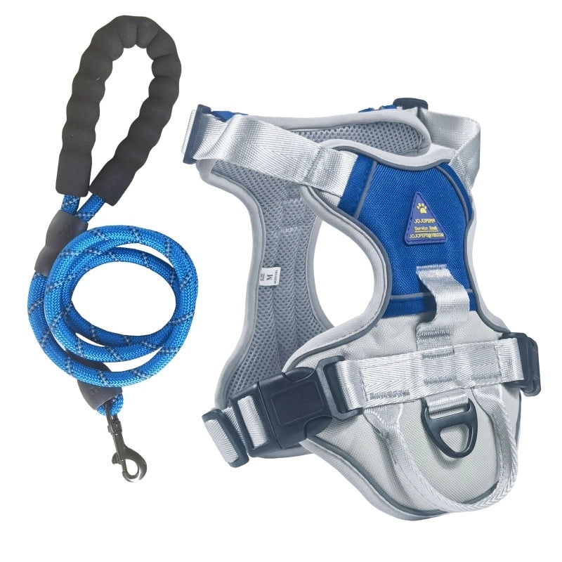 Reflective Breathable Dog Vest Leash Chest Strap Adjustable Cat and Dog Leash|Pet Supplies Leashes & Collars