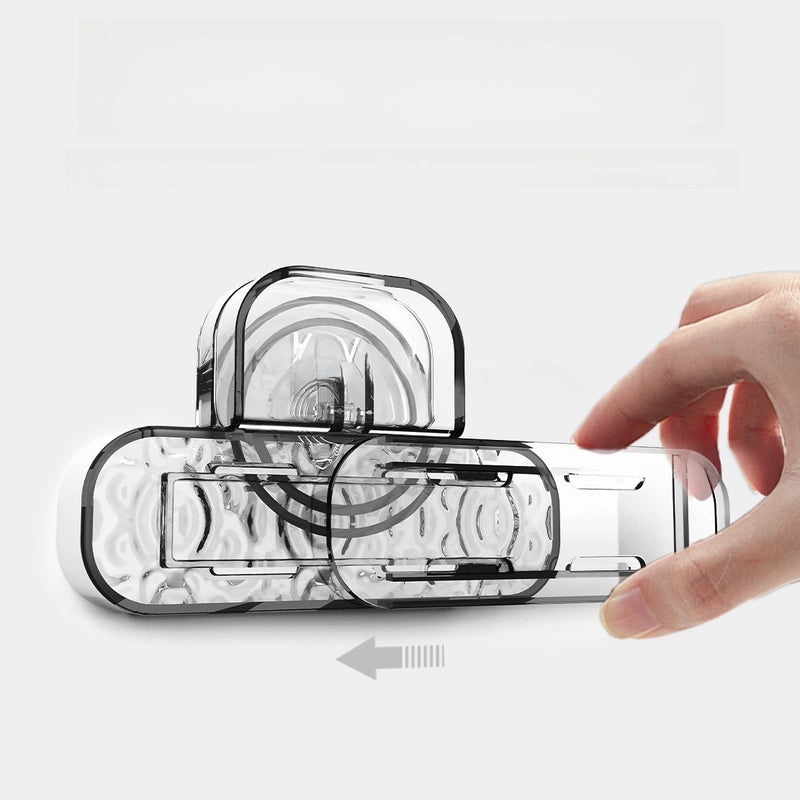 Wall-mounted Suction Cup Multi-function Rack for Water Pipes and Sockets | Home Storage & Organization