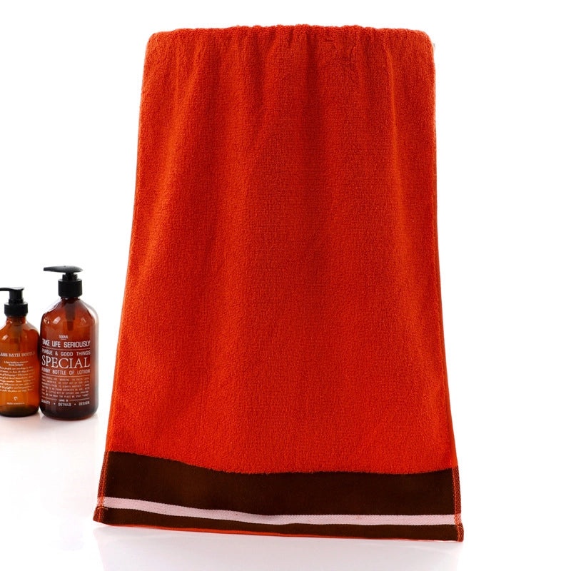 Thickened Cotton and Coral Fleece Face Towel Absorbent Soft Embroidered Logo Personalized Gift|Home & Living Towels