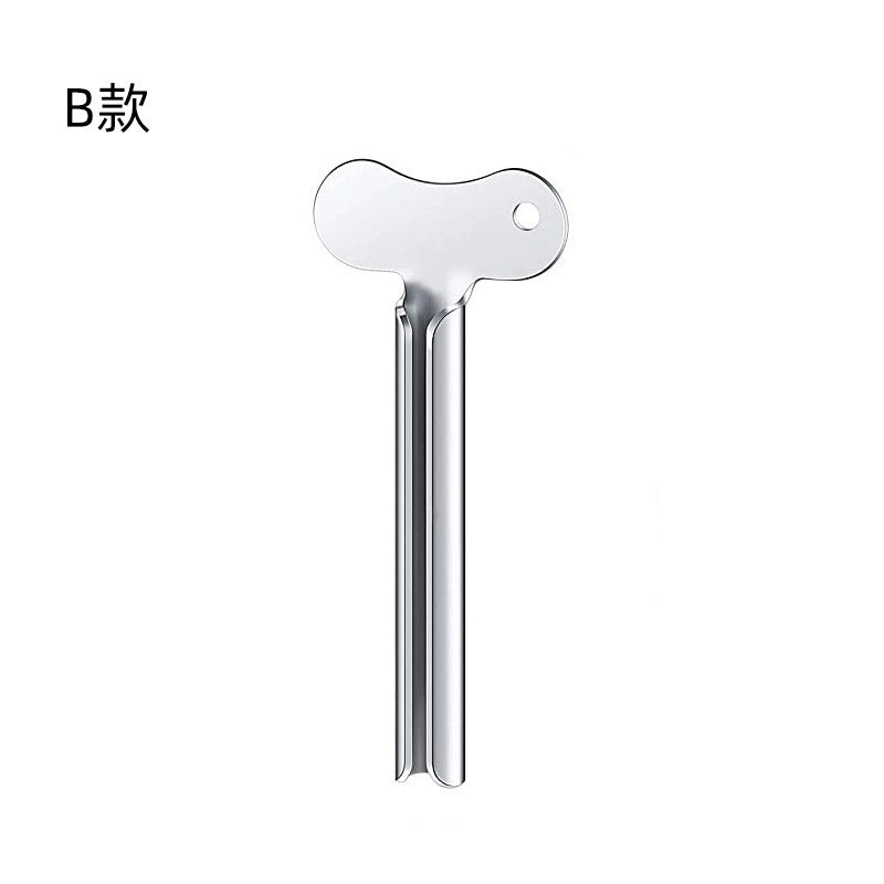 Stainless Steel Metal Squeezer for Hairdressing Dye Paste Dental Key Toothpaste Gel Dispenser | Hair Care Tools