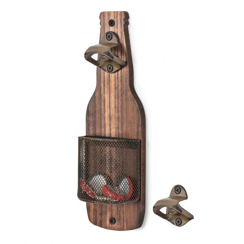 Vintage Wooden Wine Bottle Holder|Home Decor & Wine Accessories