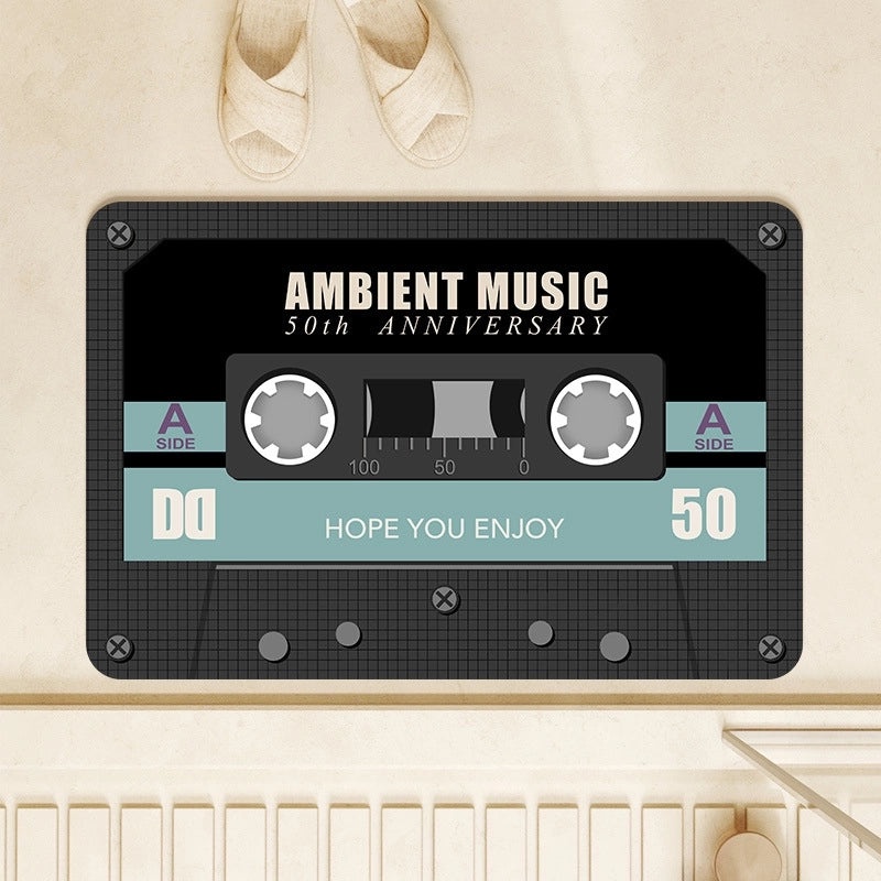 Casual Vacation Stripe and Solid Color Floor Mat|Home Decor & Floor Mats