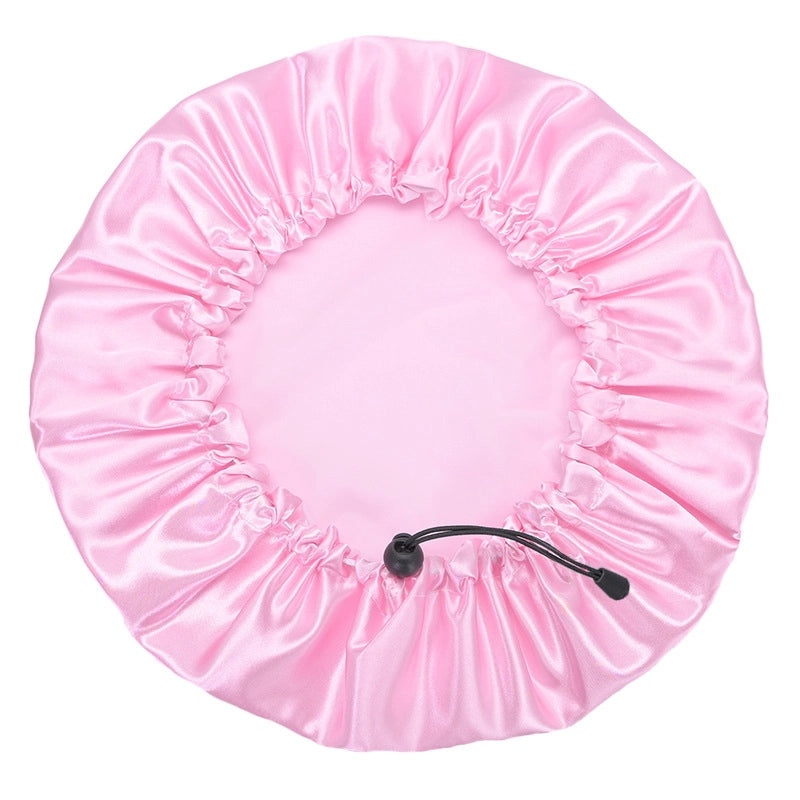 Vacation Waterproof Cartoon PE Shower Cap for Hair Protection|Bathroom Accessories