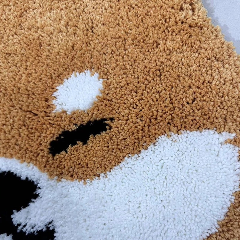 Cute Dog Plush Figurine for Home and Garden Decor|Home Decor & Garden Accessories