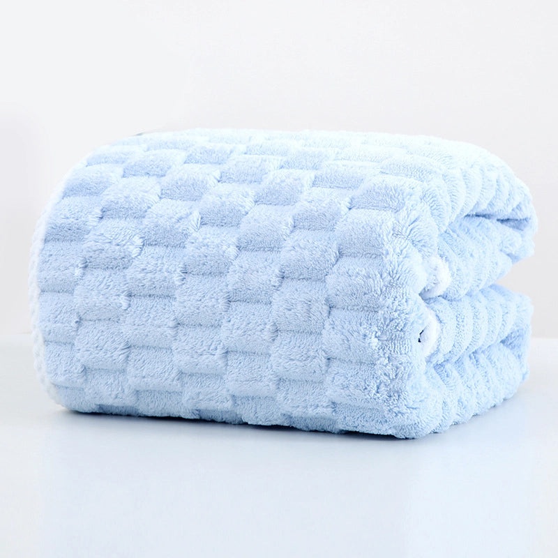 Quick-Dry Cloud Pattern Hair Drying Towel Hat Women's Wearable Thick Absorbent Bath Towel|Personal Care Accessories