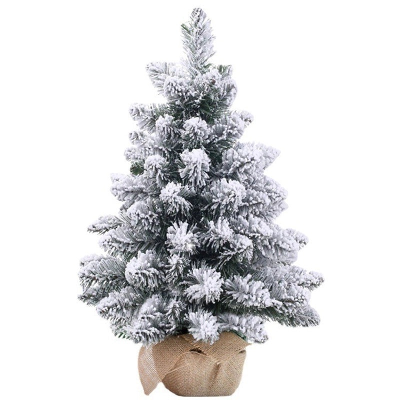 Mini Christmas Tree Set 50cm 60cm Small Desktop Holiday Decor|Home & Garden Decorations