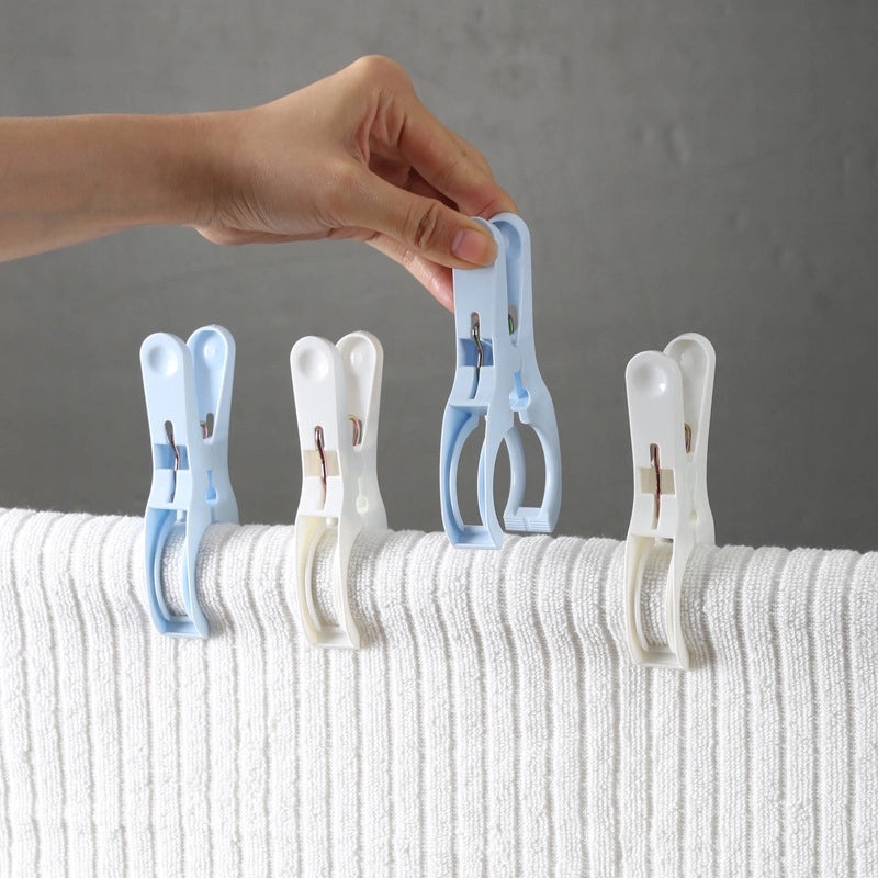 Meiliya Set of 6 Durable Spring Clothes Pegs for Laundry Drying|Home & Kitchen Accessories