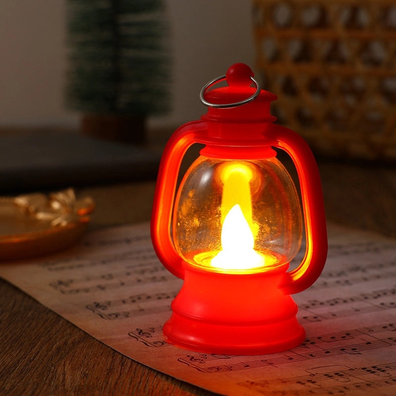 Retro Mini Oil Lamp Christmas Decoration Creative Horse Lamp Bar Atmosphere Gift|Home Decor