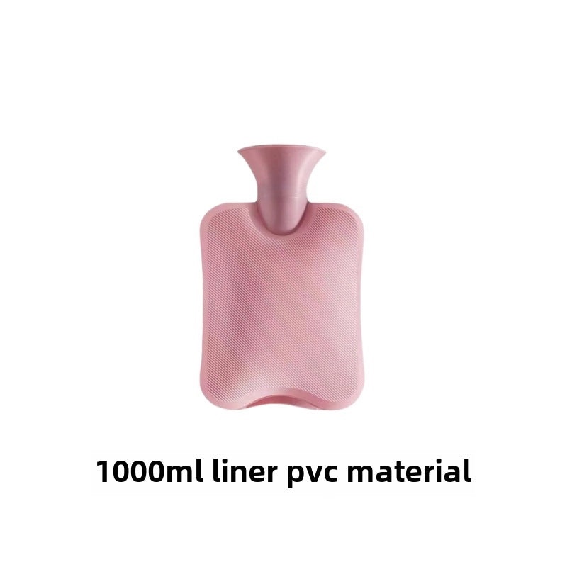 Cartoon Plush Hot Water Bag for Women, Thickened Explosion-proof Hand Warmer and Belly Hot Compress|Home & Living