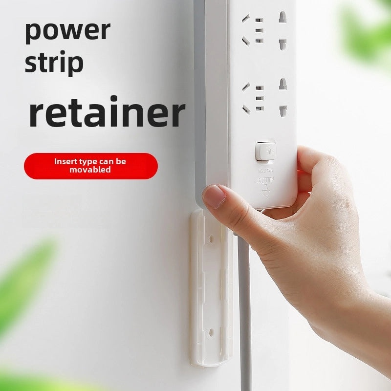 Floor Cable Organizer Wall-Mounted Plug-in Board Holder Router Storage | Home Storage & Organization